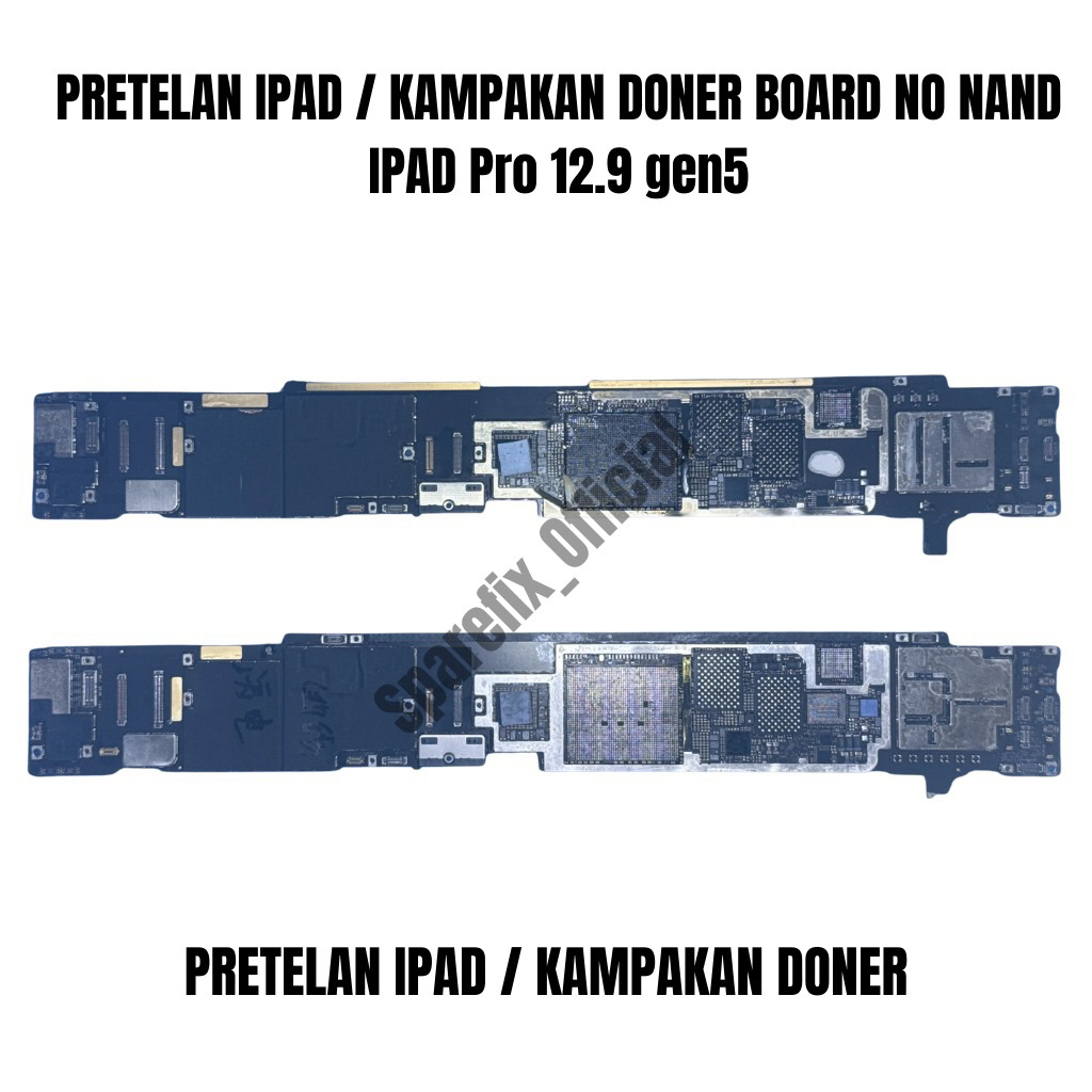 PRETELAN IPAD / KAMPAKAN DONER BOARD NO NAND IPAD Pro 12.9 gen5