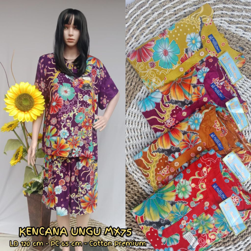 SETELAN KENCANA UNGU BEBIDOL KENCANA UNGU