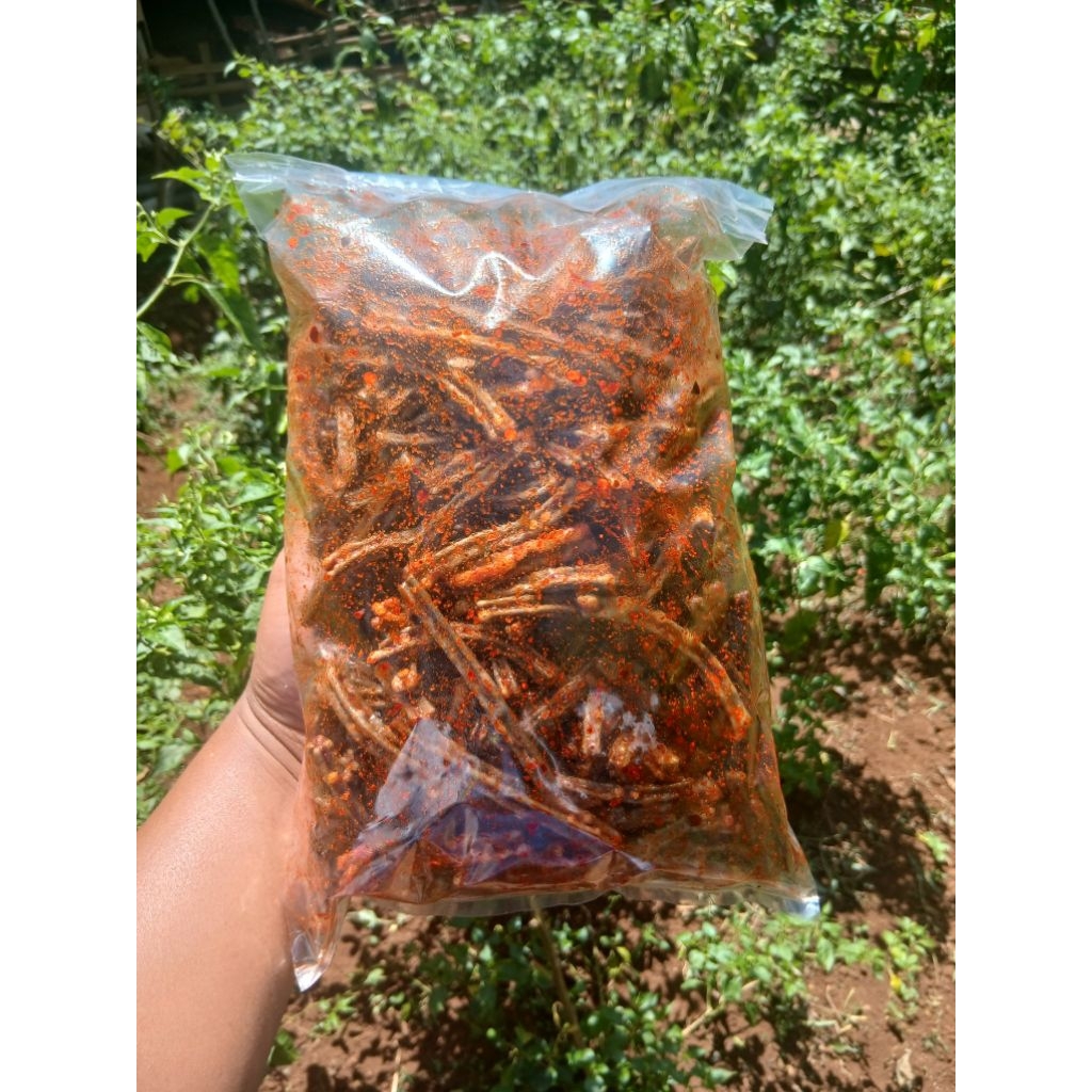 

Seblak setik kerupuk jengkol pedas 500 gram