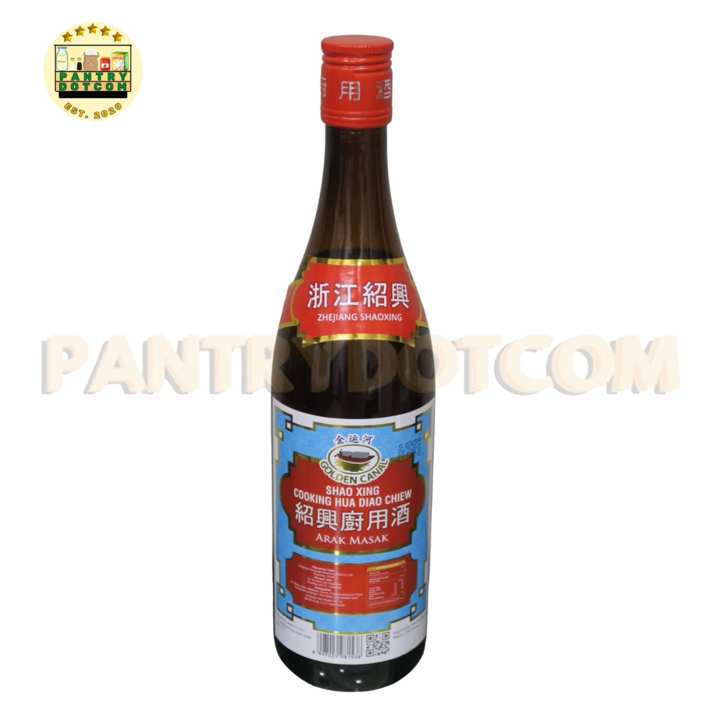 

Golden Canal Shaoxing Hua Diao Anggur Masak 640 ml-Bumbu masak Oriental Khas Tiongkok