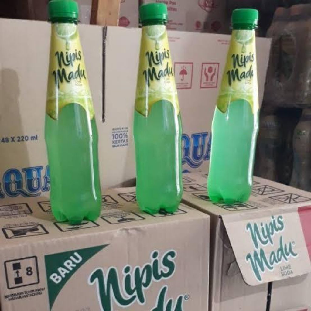 

minuman Nipis Madu Lime Soda Pet 330 Ml - ( Harga 1 Dus Isi 12 )
