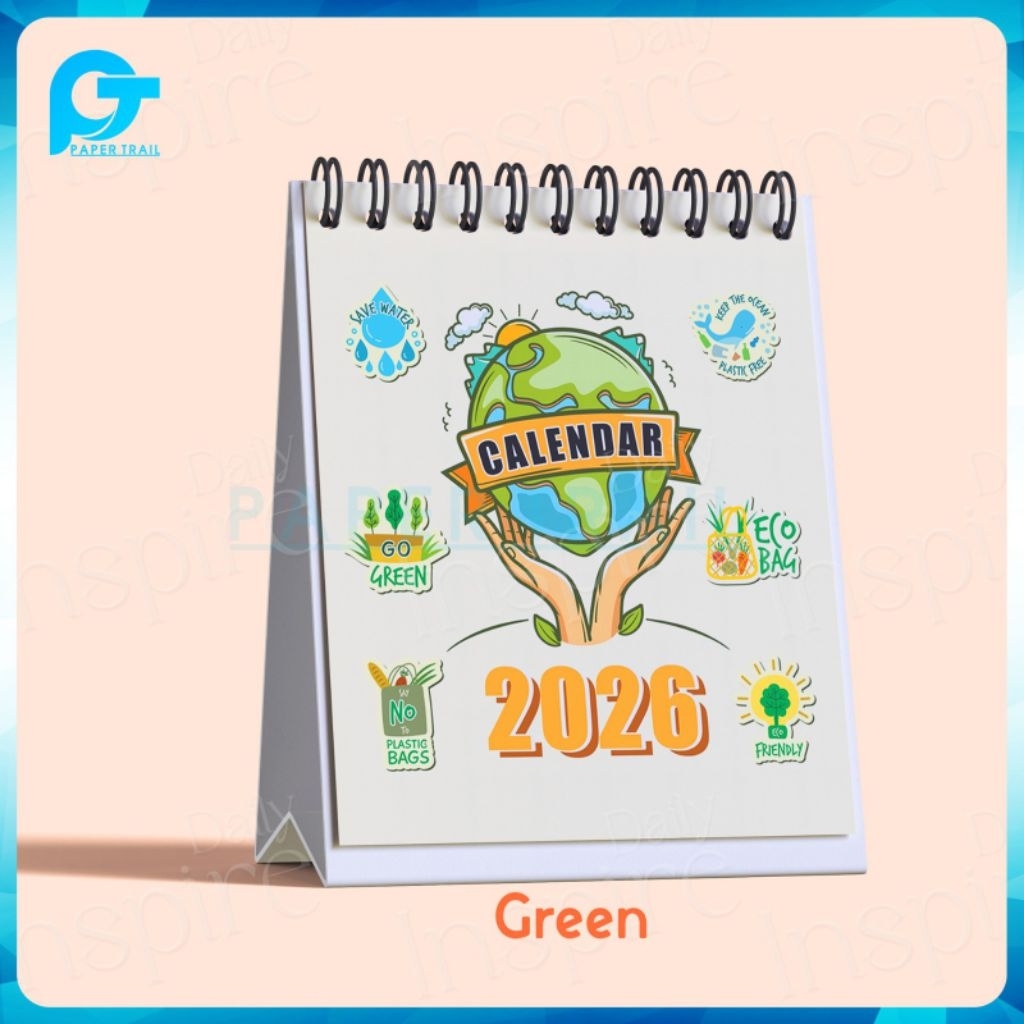 

TERBARU COD Kalender mini 2026 Kalender portable meja ring spiral|motif lucu unik aesthetic