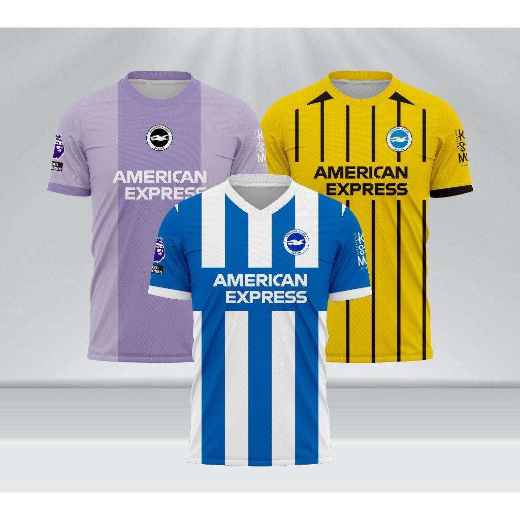 Jersey Brighton Home Away Third 2025 2026 Full Printing