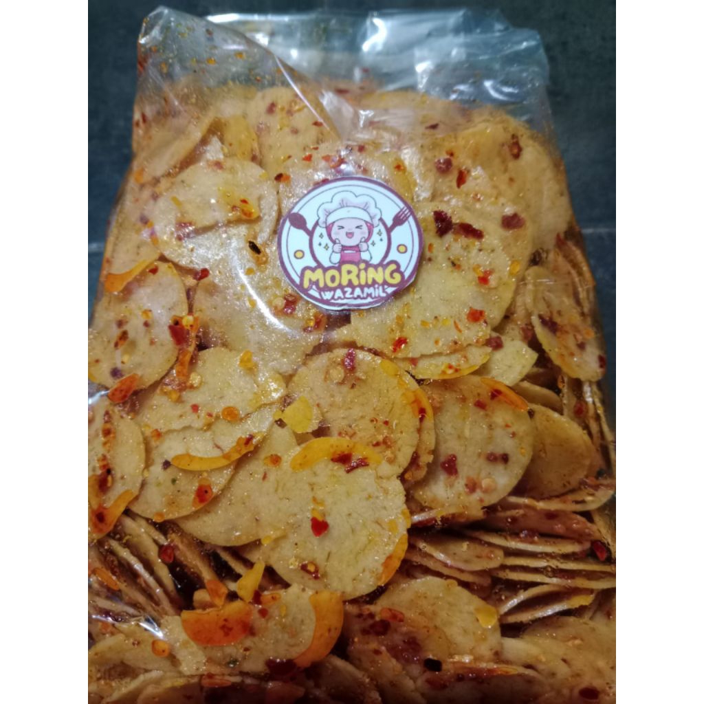 

MORING makanan gurih ringan original pedas halal