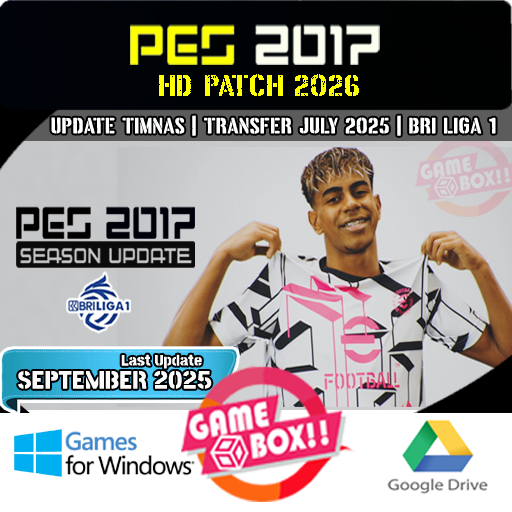 PES 2017 + LIGA 1 HD PATCH TERBARU
