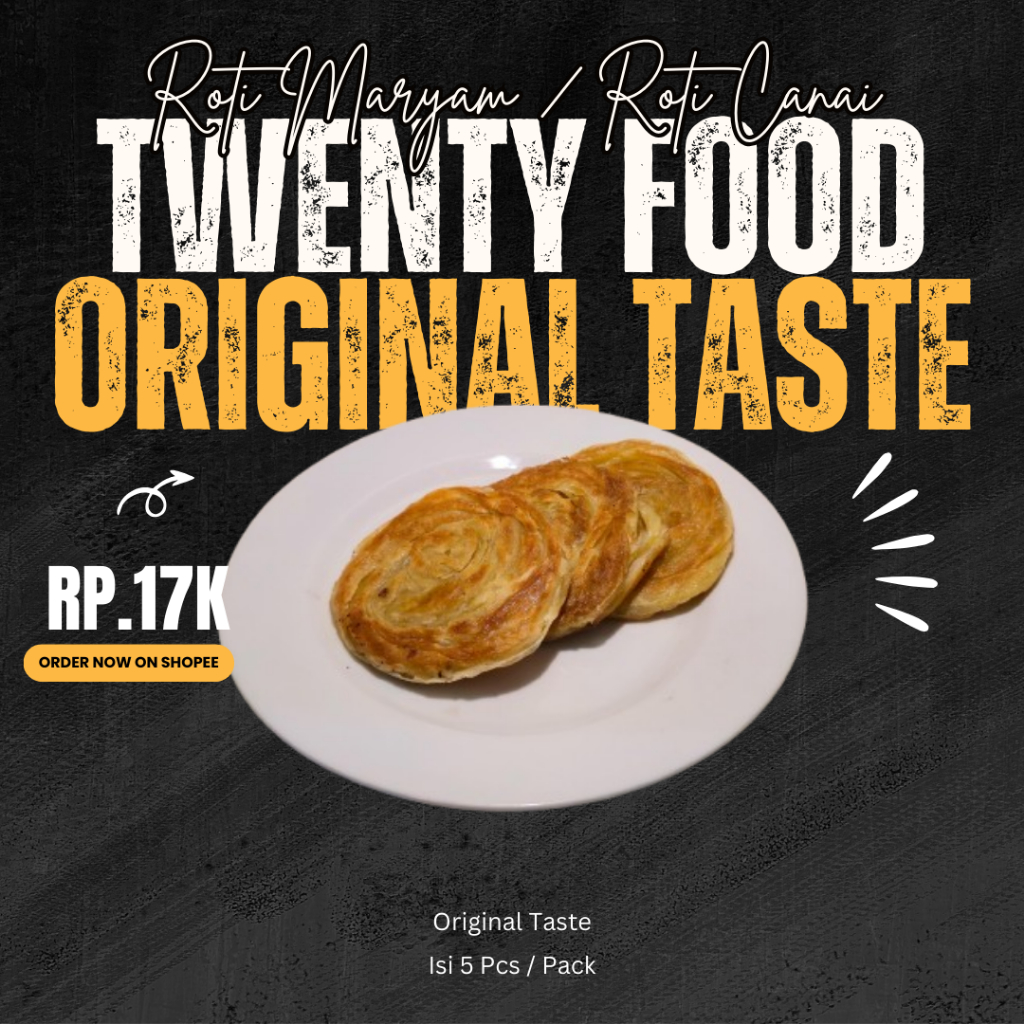 

ROTI MARYAM FROZEN ORIGINAL ISI 5 PCS/PACK WITH SAFE PACKAGING