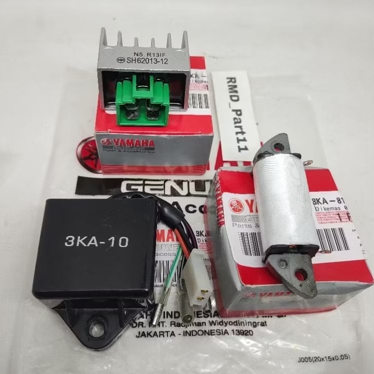 Paket 3 Item Cdi+Koil+Kiprok 3KA Rx King New Rx King Old RxK RxS High Quality