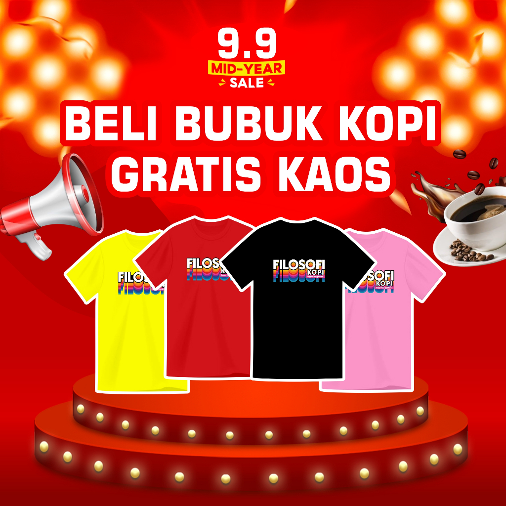 

Kopi Bubuk Promo Gratis Kaos