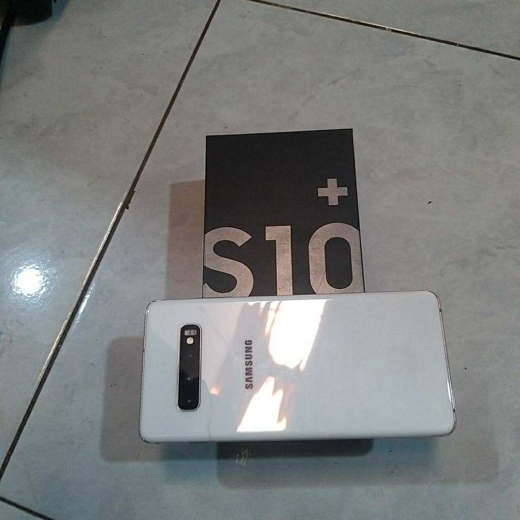 SAMSUNG S10 PLUS 8/512 RESMI SEIN SECOND MURAH
