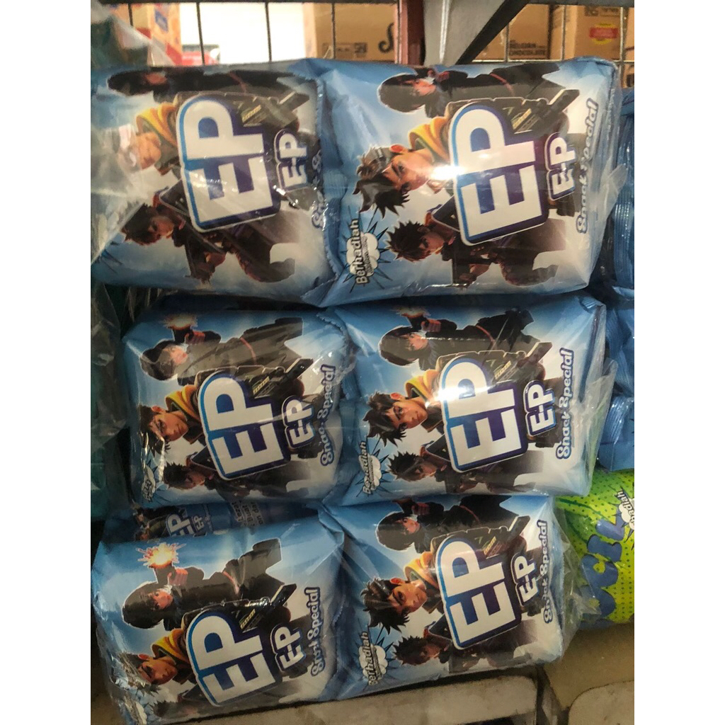

SNACK VIRAL EPEP ISI 10pcs BERHADIAH BILA BERUNTUNG