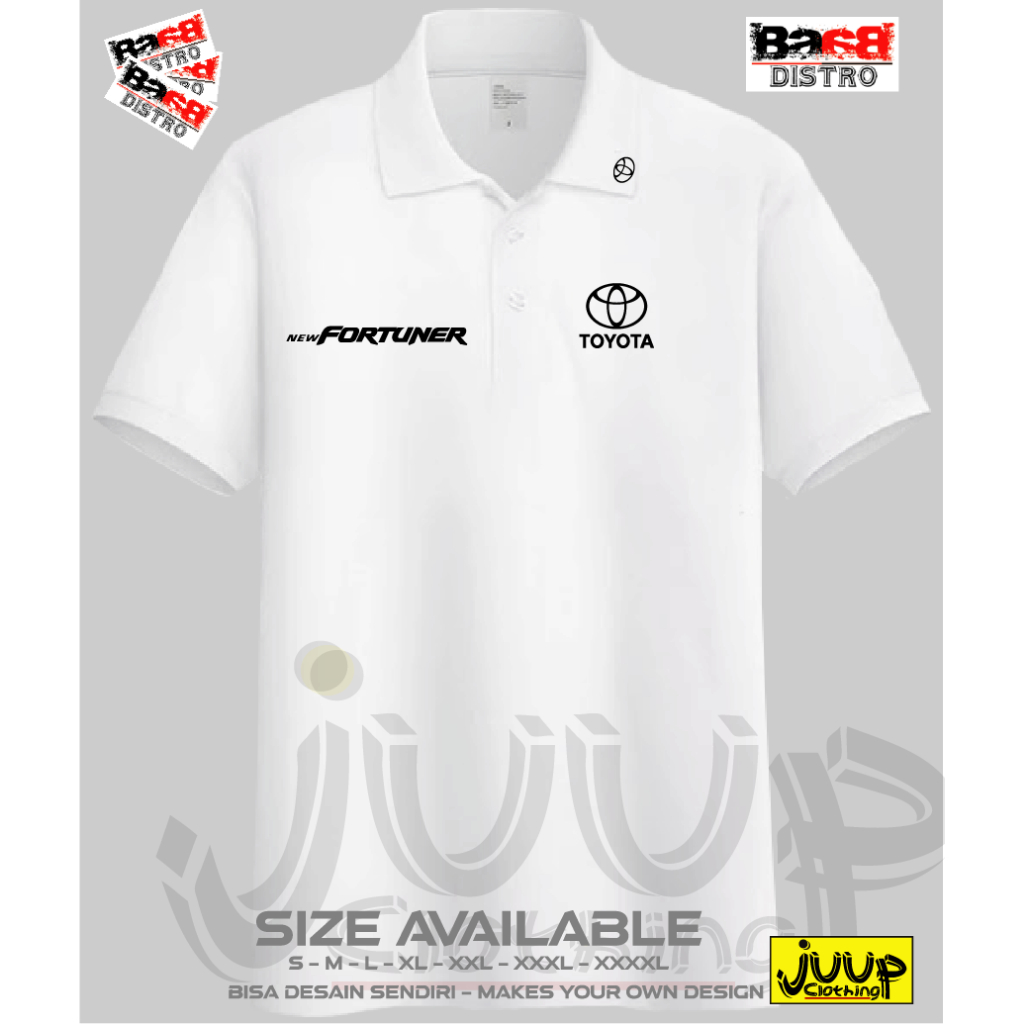 KAOS POLO - BAJU POLO TOYOTA FORTUNER
