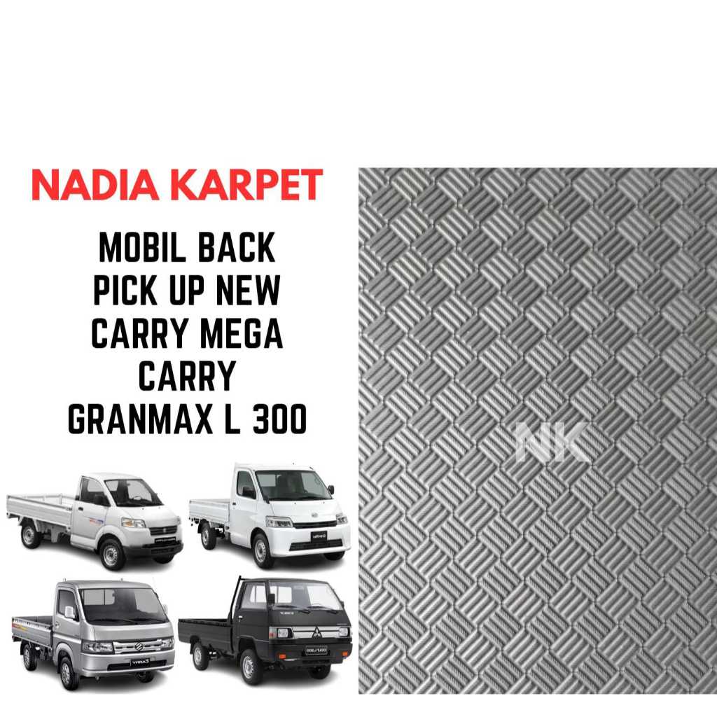 Karpet mobil bak pick up/Alas bak mobil New carry/Mega Carry/Grandmax/L300