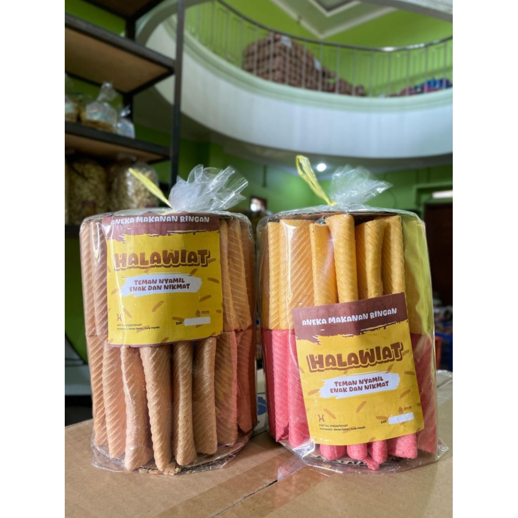 

Kue Kering semprong Halawiat