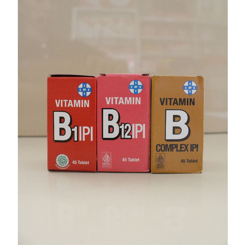 Vitamin B1 IPI, Vitamin B12 IPI, VItamin B COMPLEX IPI
