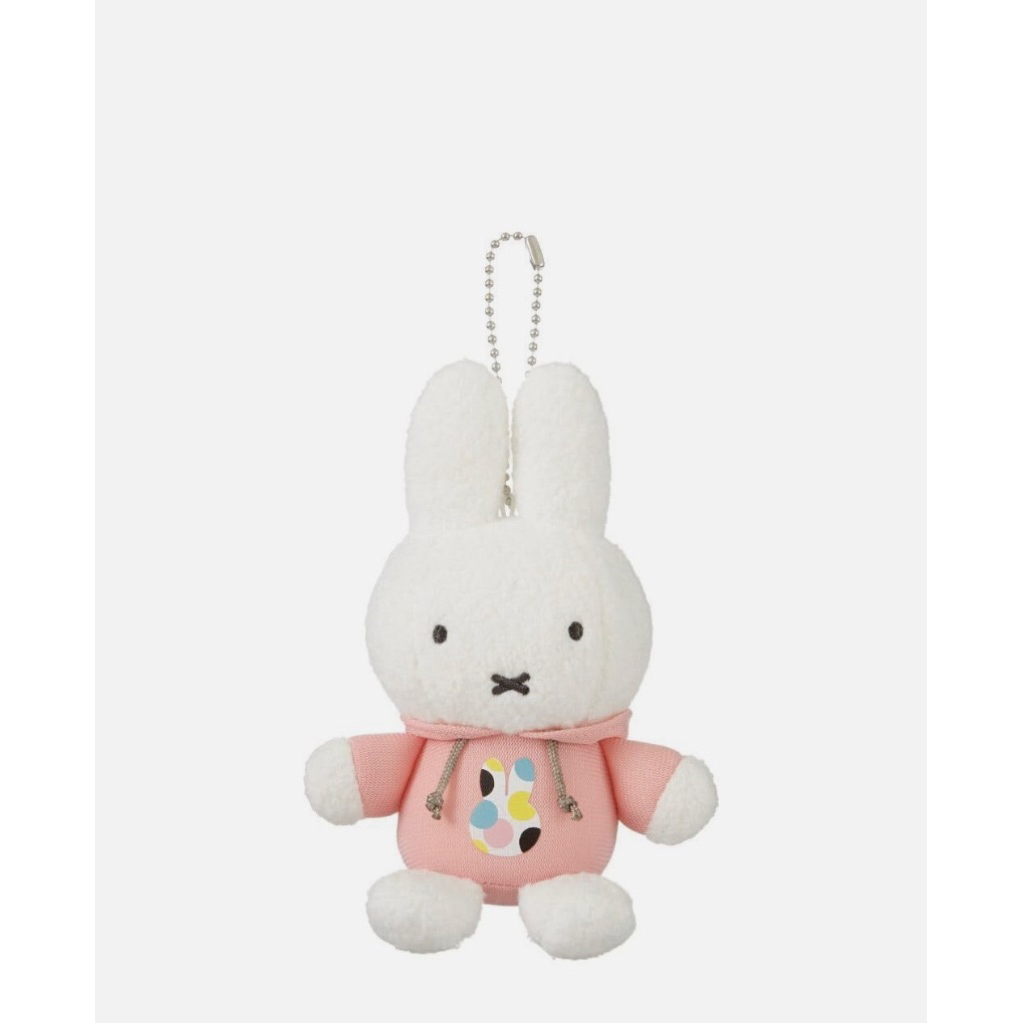 Miffy Plush Keychain Pink Hoodie Dick Bruna Japan