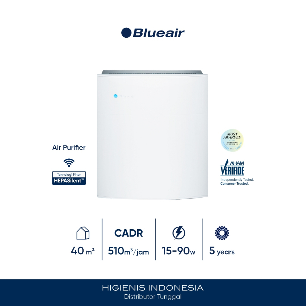 Blueair Air Purifier 405 Smokestop Filter With Smart Wifi - Pembersih / Penjernih Udara Asap Rokok -