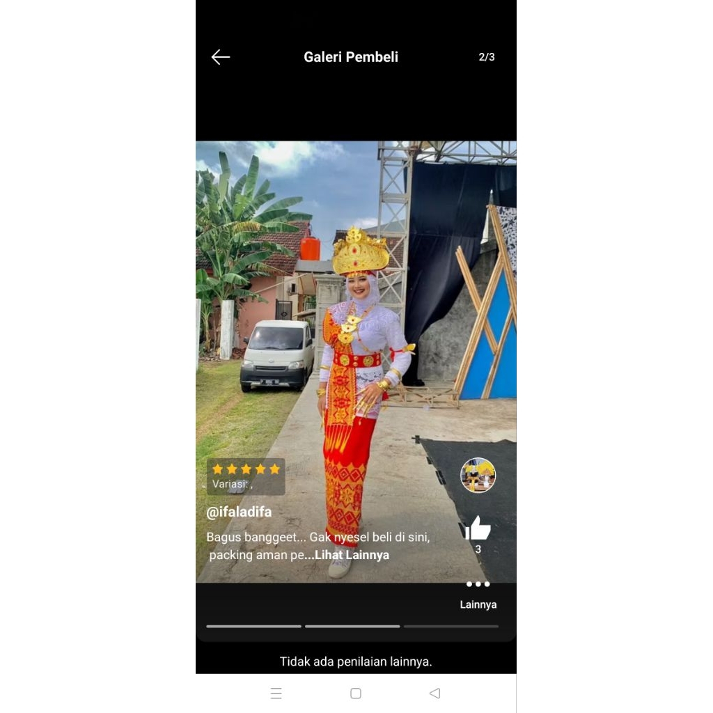 baju adat Lampung#set tari sembah#siger Lampung#kostum karnaval#baju tari pengunten