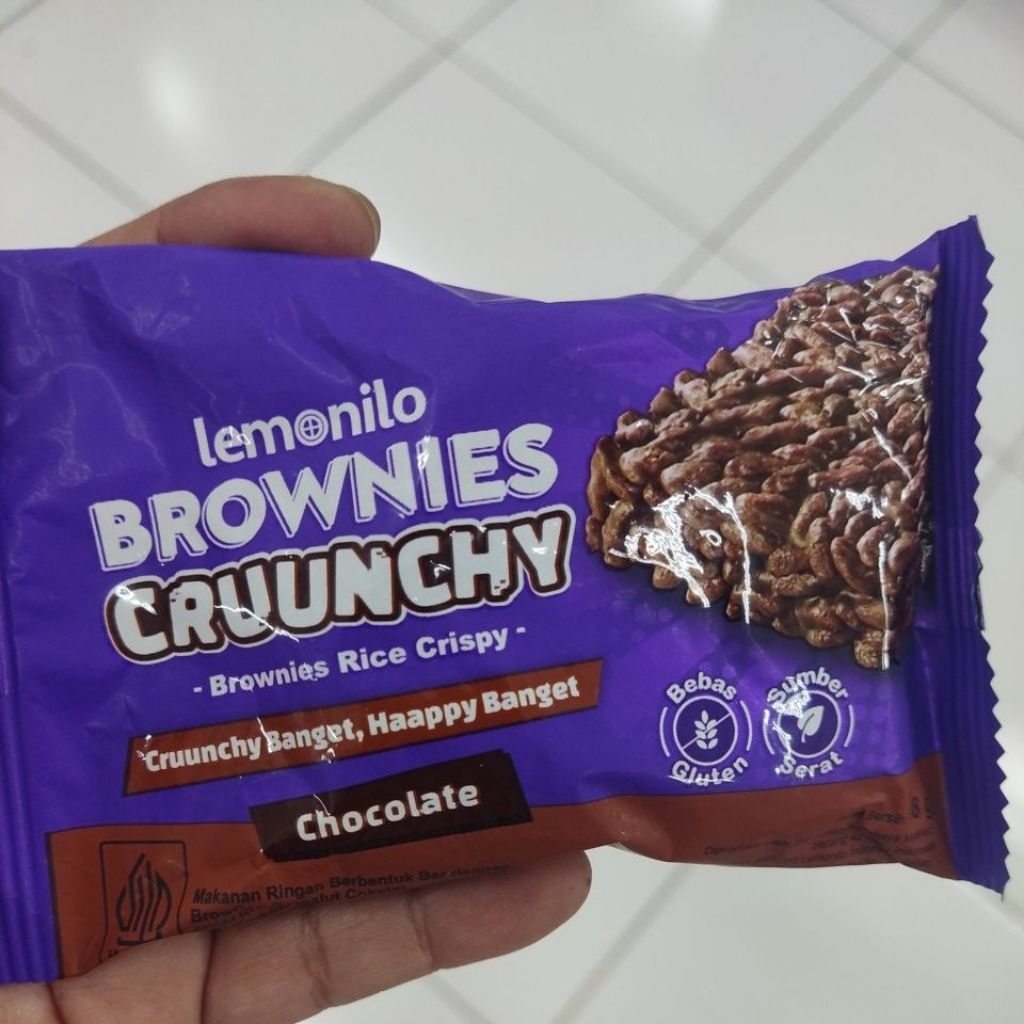 

lemonilo brownies crunchy chocolate 18 gr