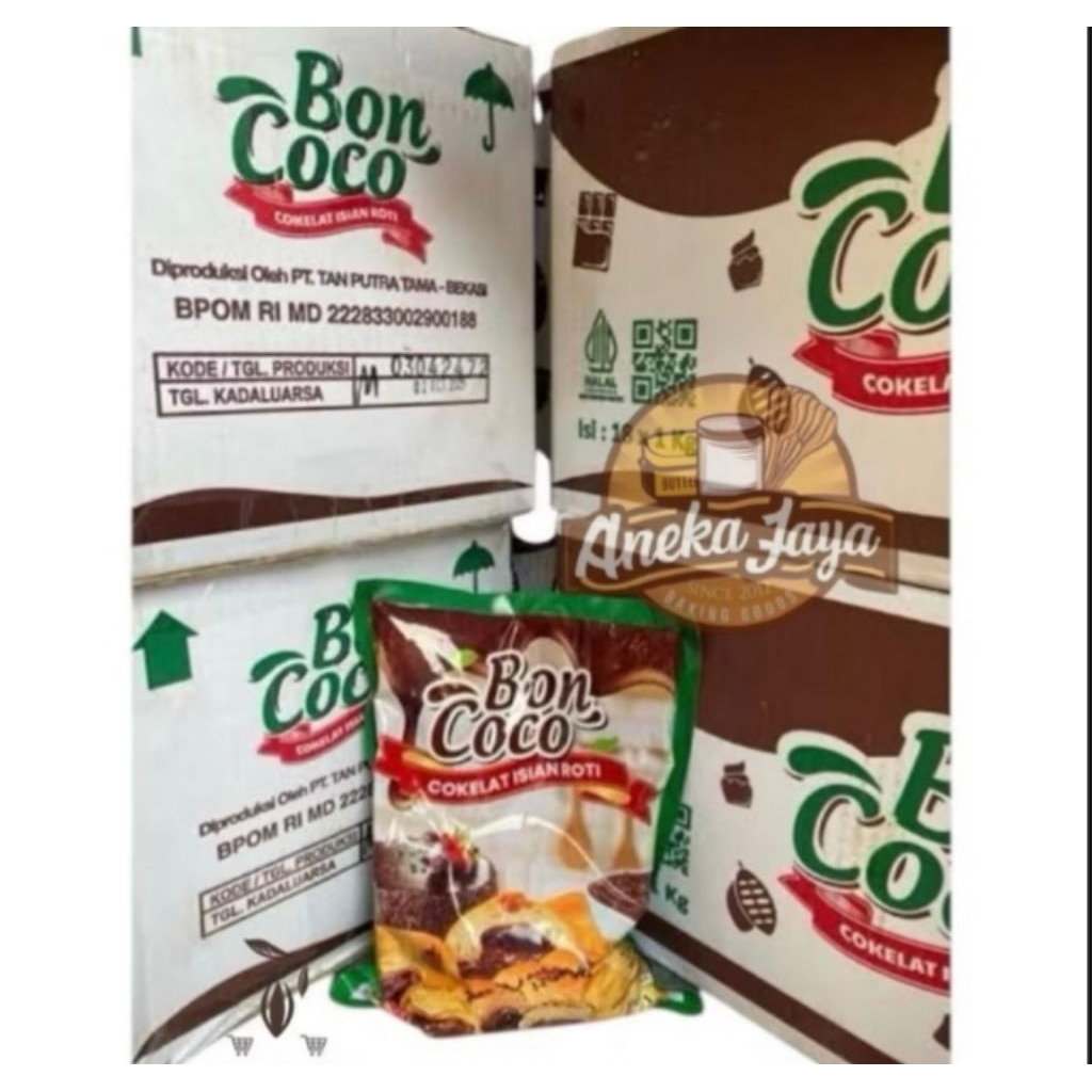 

BONCOCO FILING COKLAT 1 KG KARTON (18X1 KG)