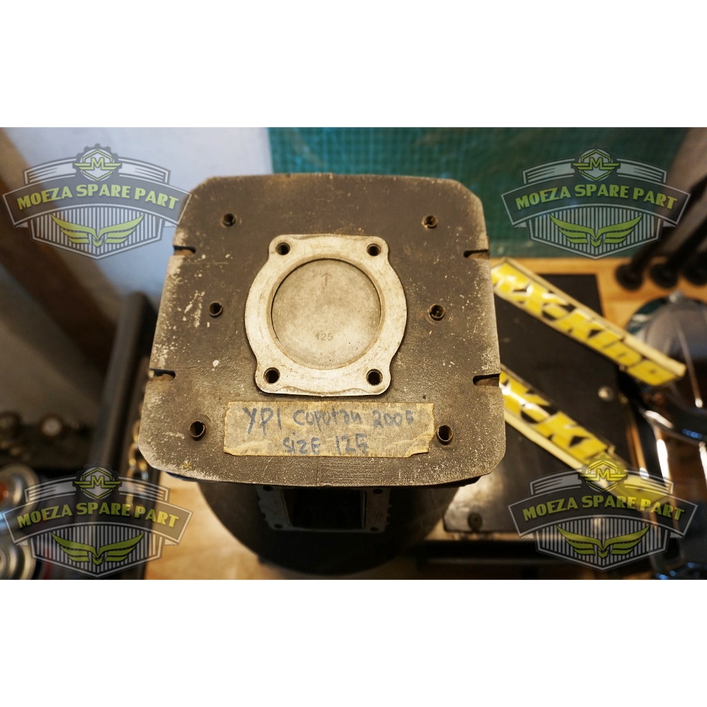 Blok Boring YP1 Original Copotan RxKing Lengkap Piston dan Ring Oversize 125