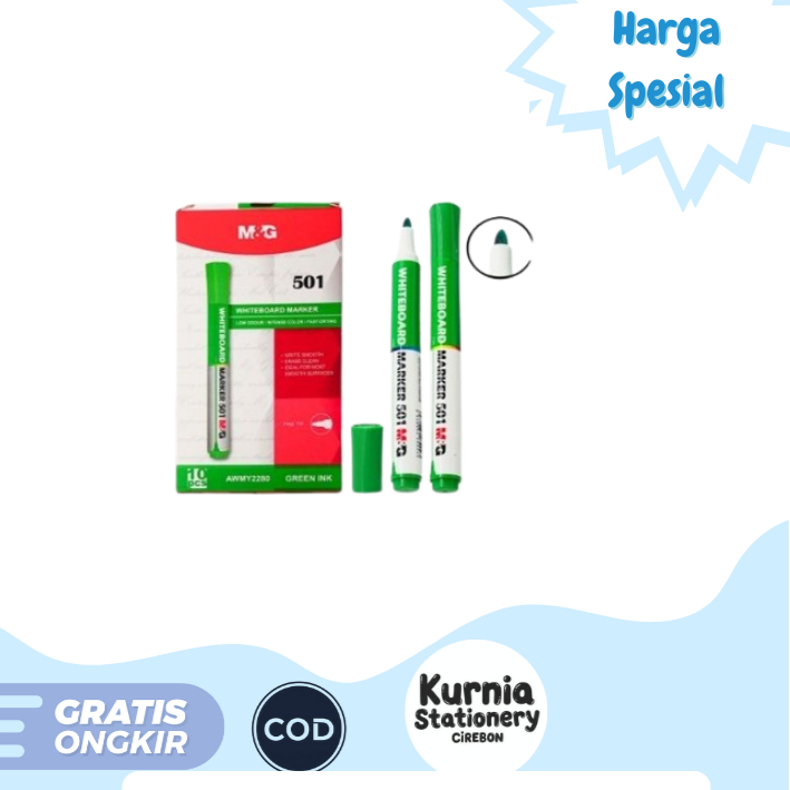 

M&G Whiteboard Maker 501 / Spidol Papan Tulis ( Satuan)