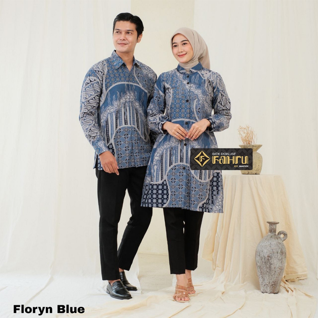 FAHRUBATIK - Motif FLORYN - Batik Model Tunik OP Blus Kebaya Kutubatu  Kemeja dan Hem Batik - Batik 