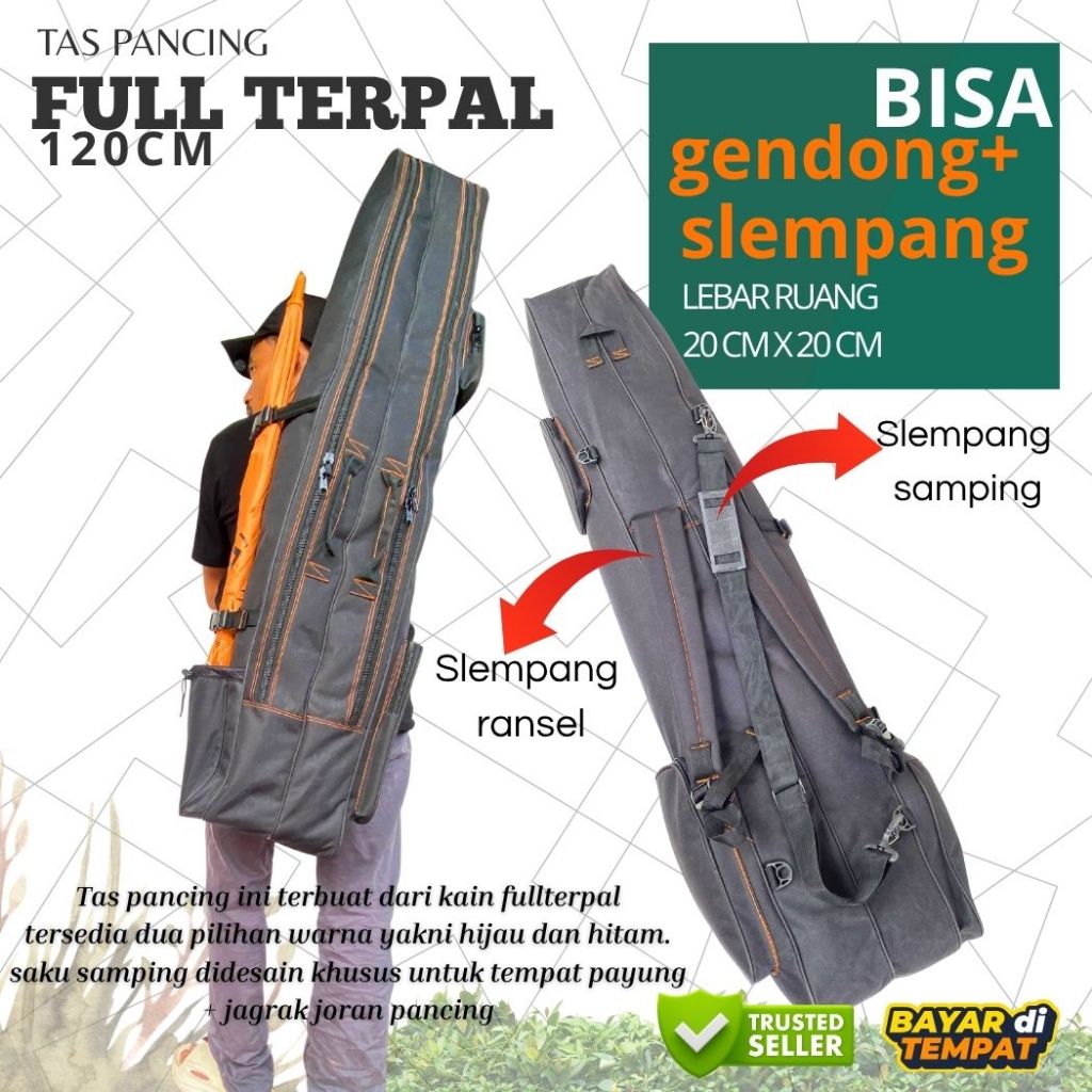 TAS PANCING RANSEL GENDONG ANTI AIR 120CM BAHAN TEBAL PREMIUM ORIGINAL