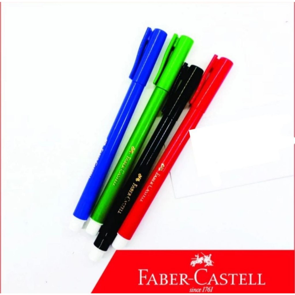 

Marking Pen Faber Castell dengan tampilan menarik dan warna yang bermacam-macam - Merah
