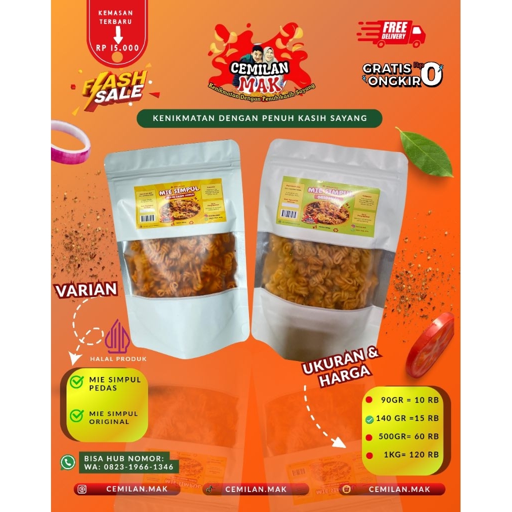 

MIE SIMPUL CRISPY 140gr