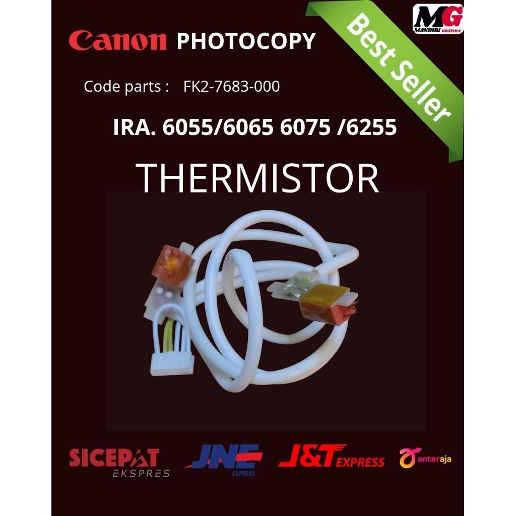 THERMISTOR UNIT, MAIN CANON MESIN PHOTOCOPY IRA. 6055 /6075/6255
