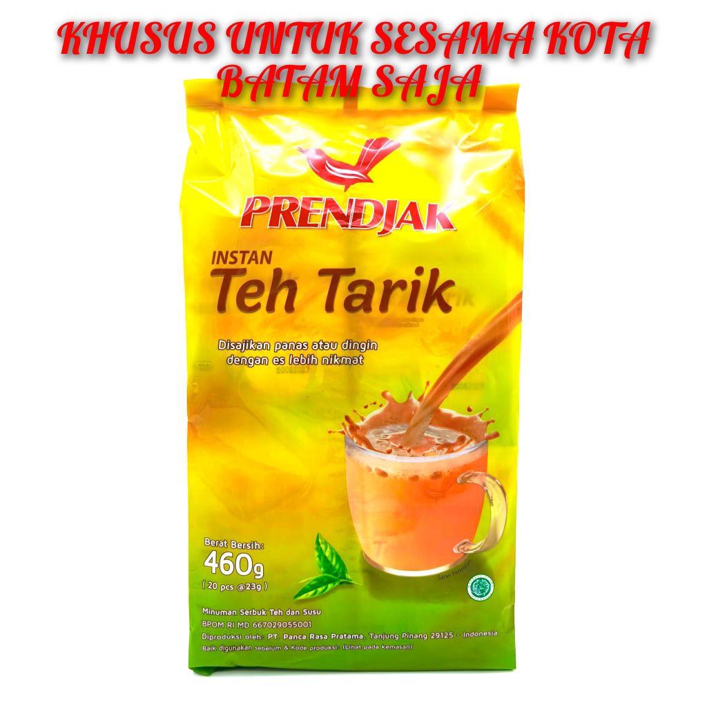 

Prendjak Teh Tarik 460 gram isi 20 sachets
