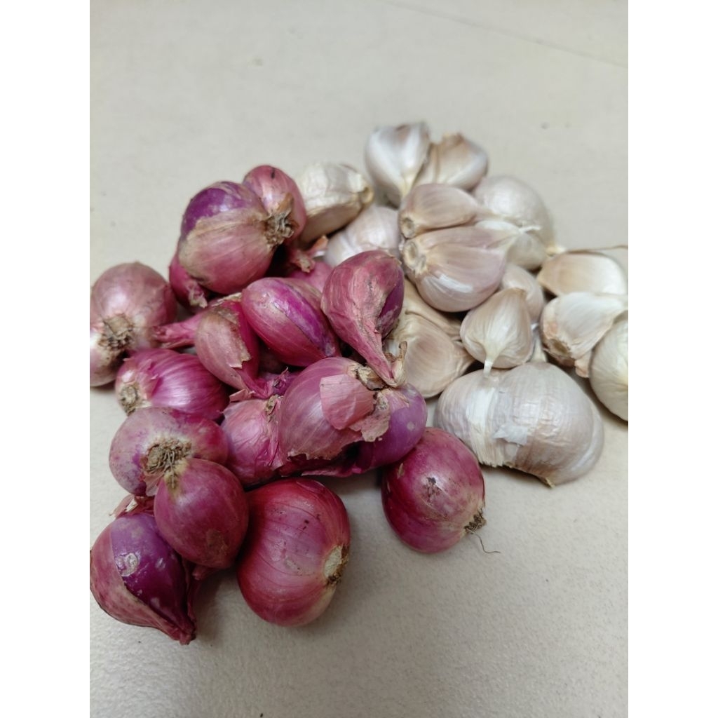 

Bawang campur merah putih kating kering bersih 500gram