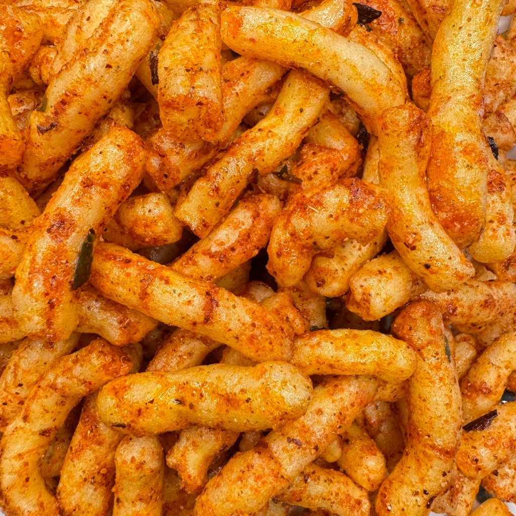 

Kerupuk Gurilem Cililin Khas Bandung / Kerupuk Eco Rasa Manis Asin Pedas Gurih Tanpa Pengawet