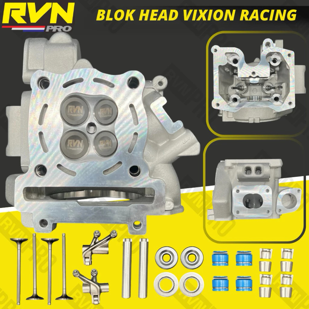 CYLINDER HEAD KOP RACING JUPITER MX NEW MX LAMA MX KING VIXION OLD NEW NVA NVL 19/22 20/23 22/25 24/