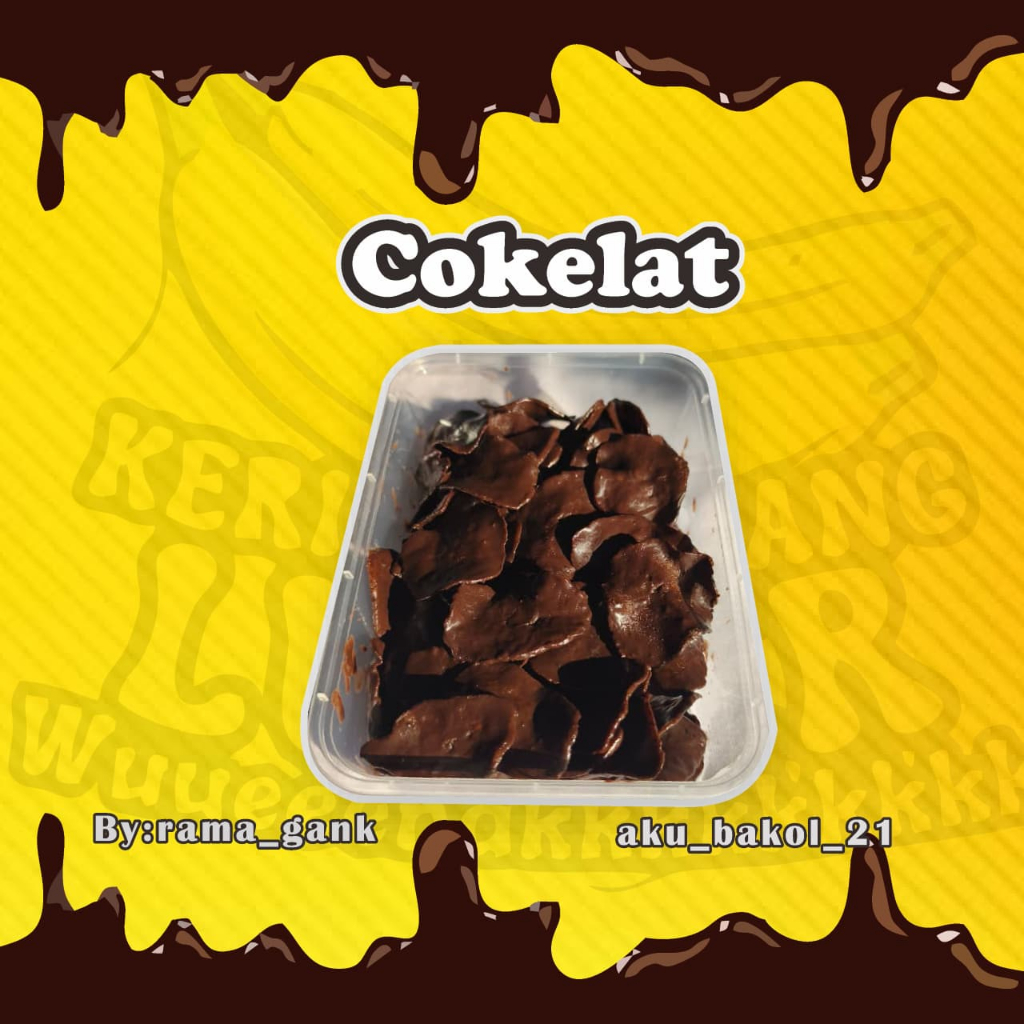 

Keripik Pisang Coklat Lumer Snack Original Kualitas Premium 100% Lezat Bergizi / Keripik Pisang Coklat Lumer