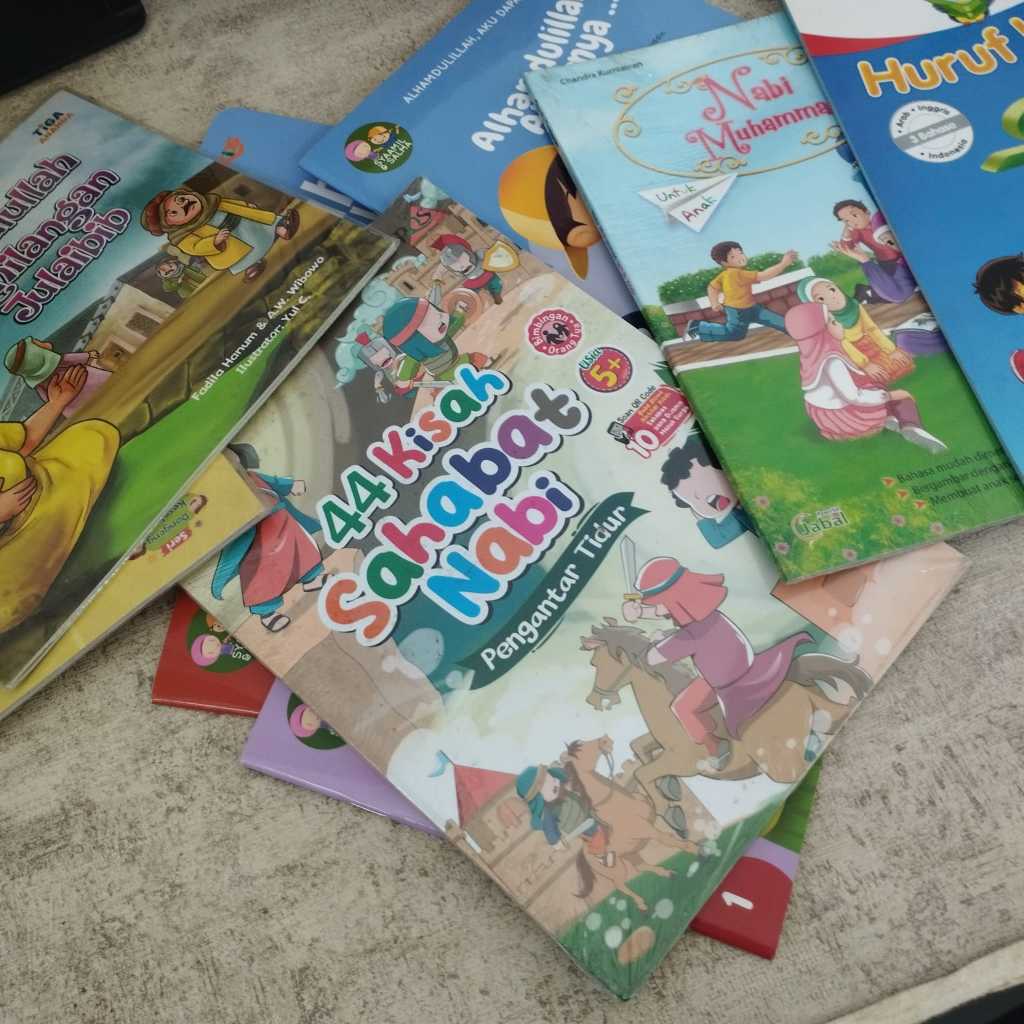 [New Segel] Buku Anak-anak Full Color 100% Original | Cuci Gudang