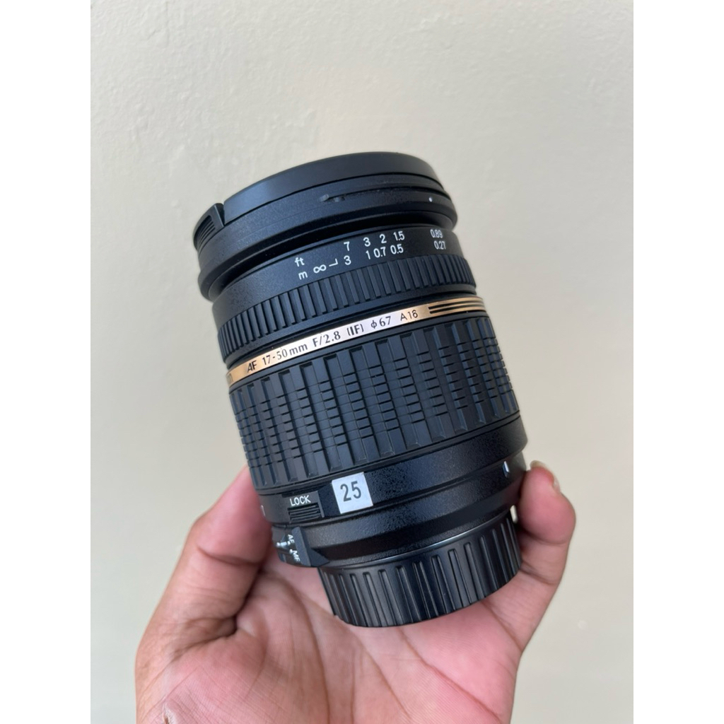 lensa tamron 17-50 for canon