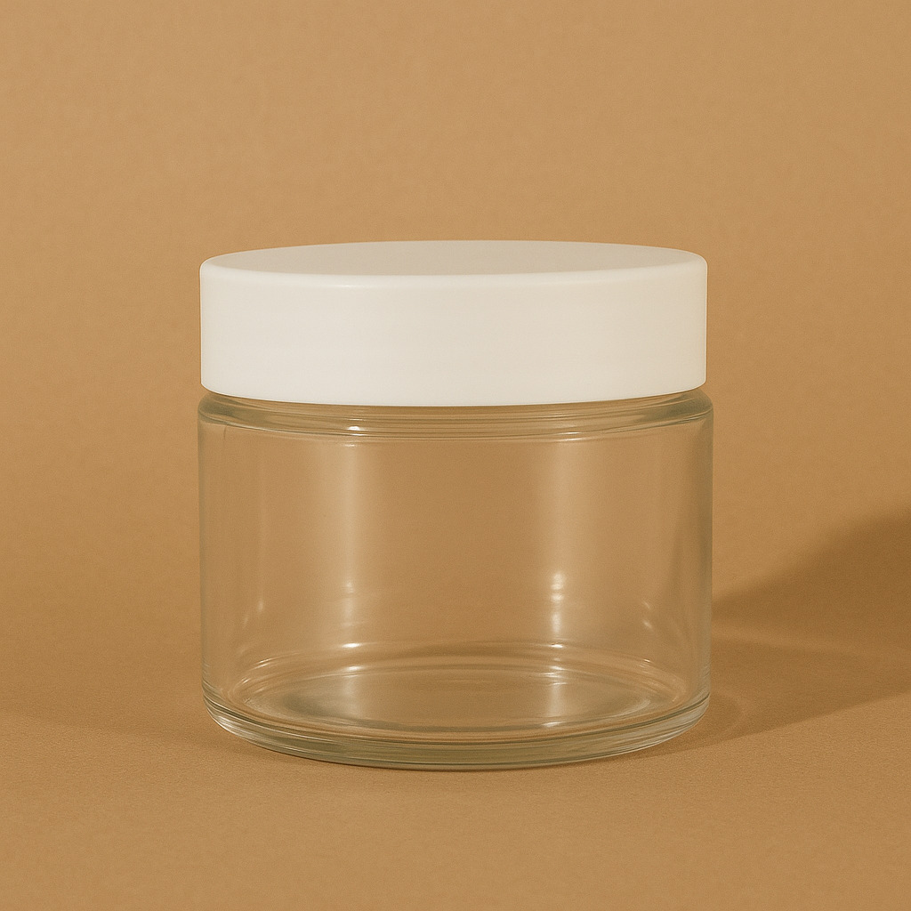 Pot Jar 177 Ml Tutup Putih / Pot Jar Cream 177 Ml