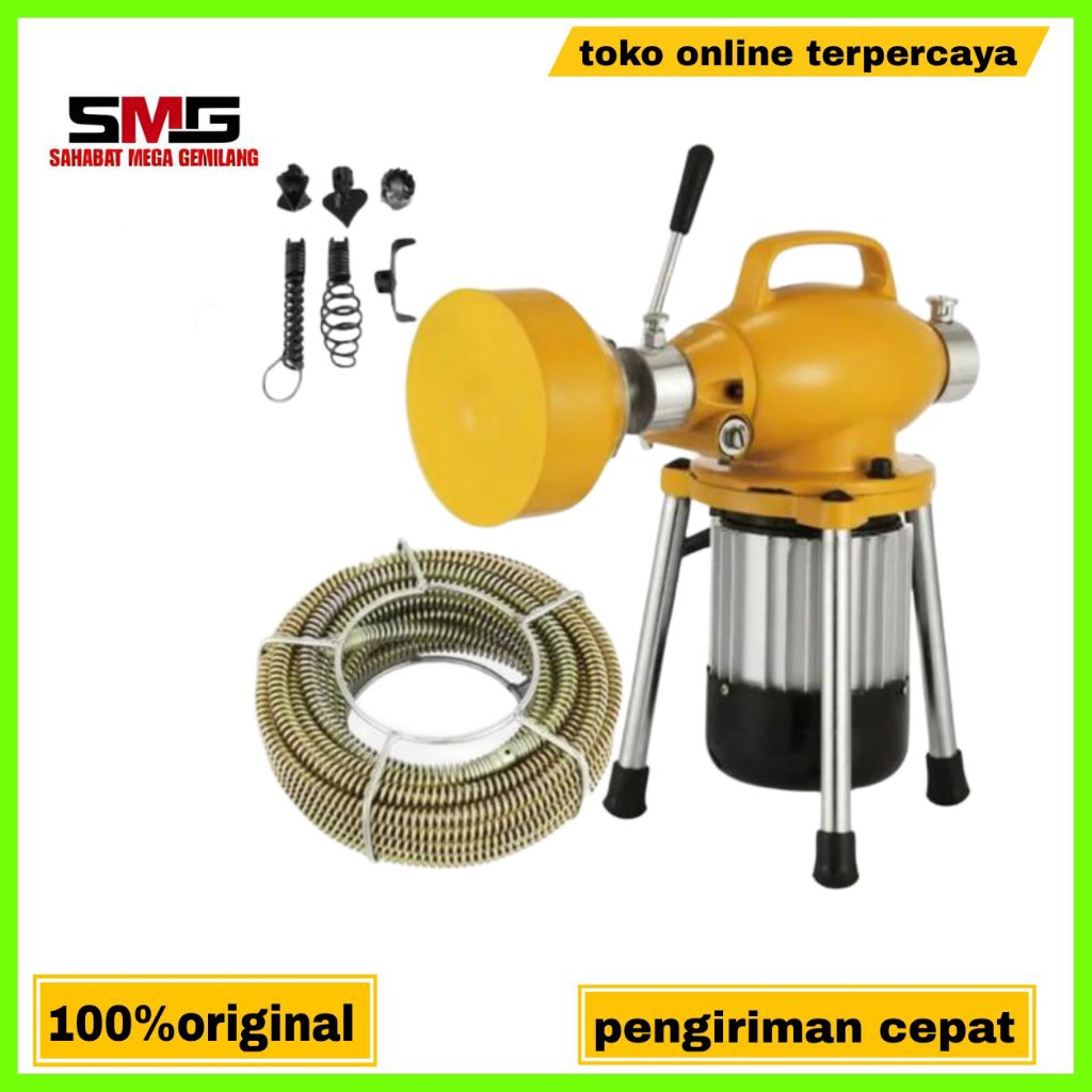 Solusi Saluran Mampet Mesin Bor Ridgid Drain Cleaner Pembersih