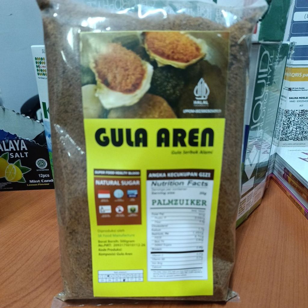 

Gula Aren Alami bubuk Premium 1000 gr Original