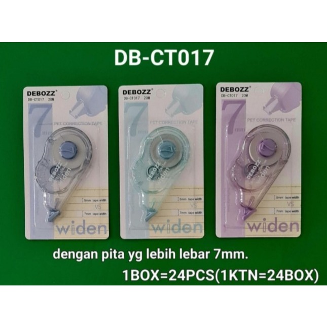 

Correction Tape 20M DB-CT017 / Cortape / tip ex / tip x / tipex 1 Pcs