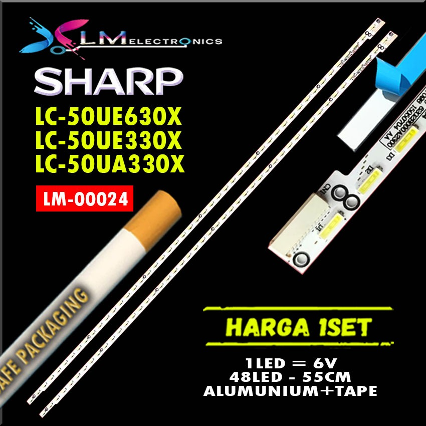 BACKLIGHT TV LED SHARP 50 LC-50UE630X LC-50UE330X LC50UE630X LC50UE330X 50UE630X