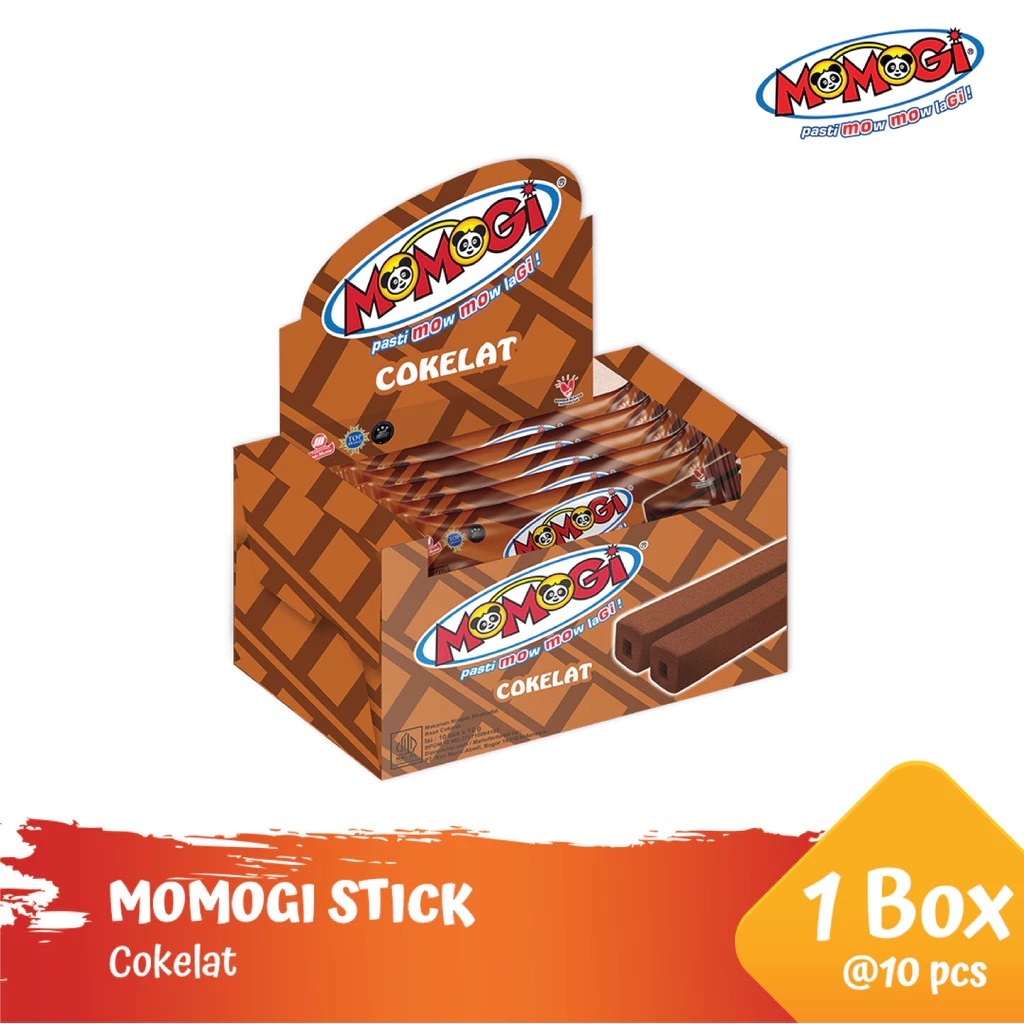 stick snack momogi rasa coklat 12 gr