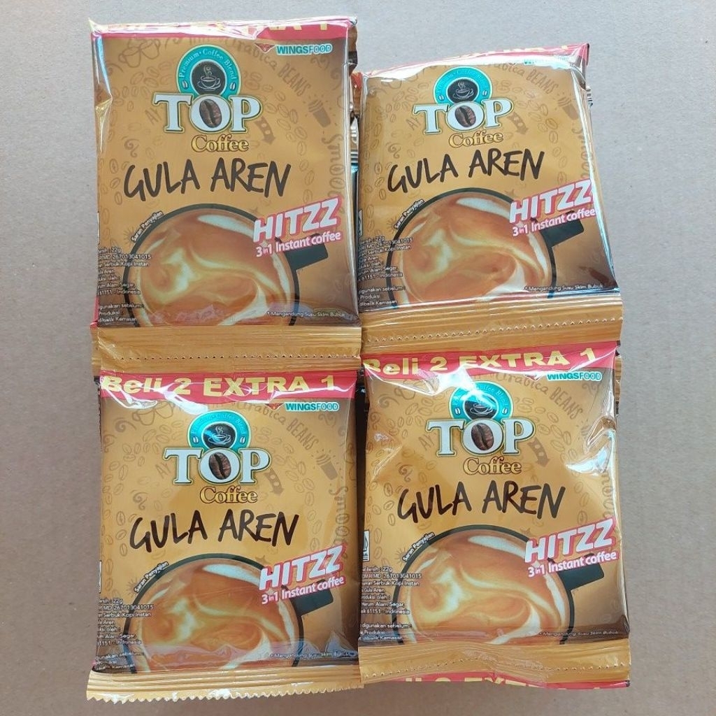 

Top Coffe Gula Aren 1 Rtg Isi 17 bks
