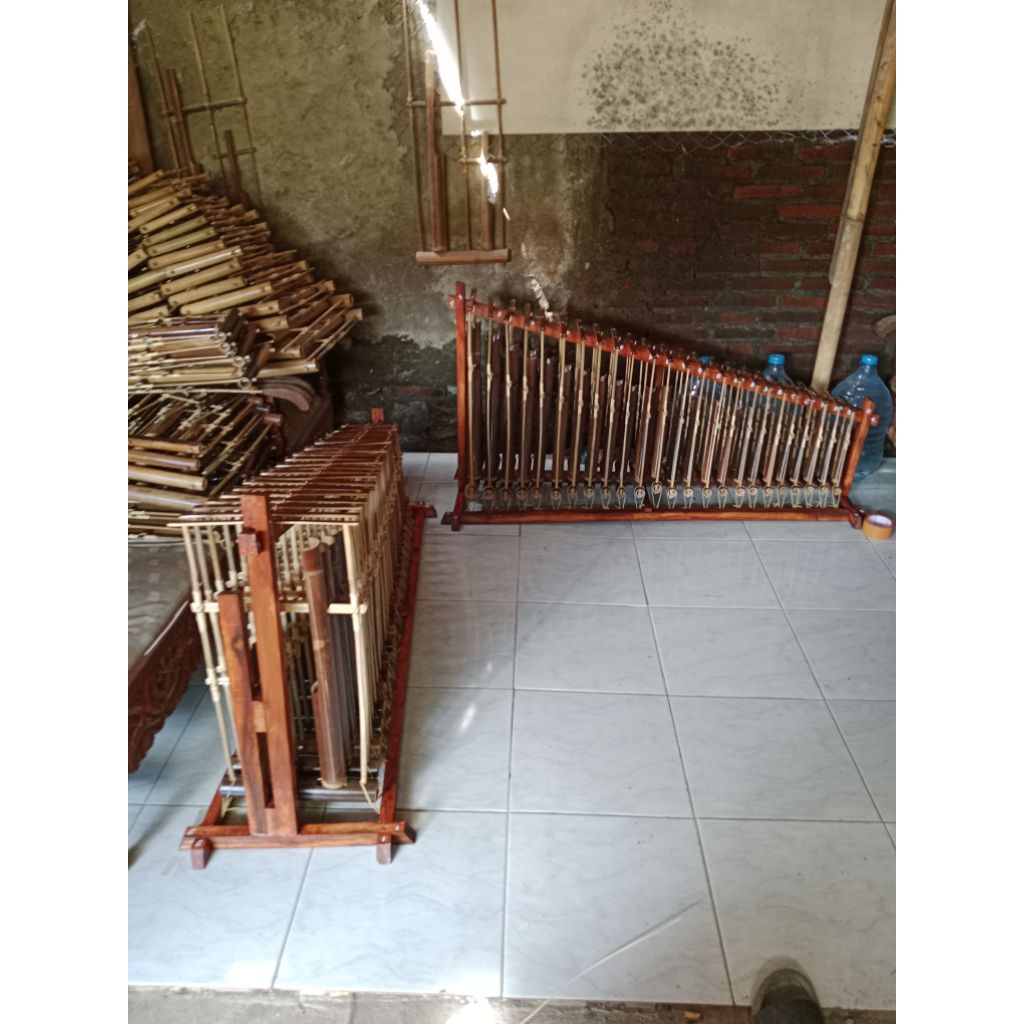 Angklung toel 22 nada 2 tabung awlalan nada (C-C)