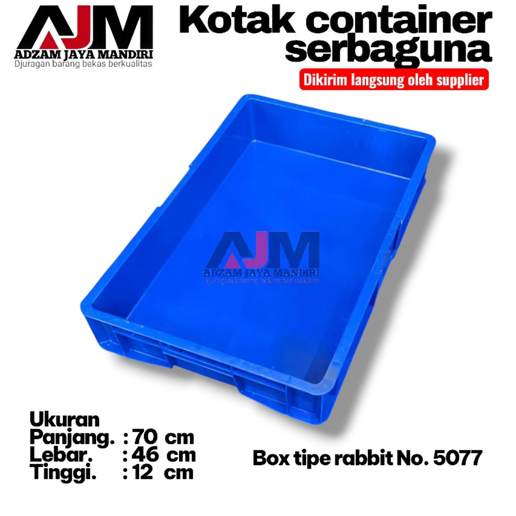 Box container  serbaguna tipe rabbit No.5077 dapat diaplikasikan sesuai dengan kebutuhan masing-masi