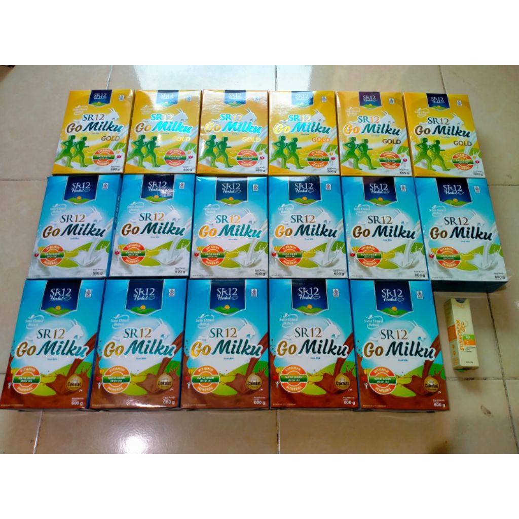 

GOMILKU SUSU SR12 BISA COD TANPA GULA 100% MANIS MADU READY