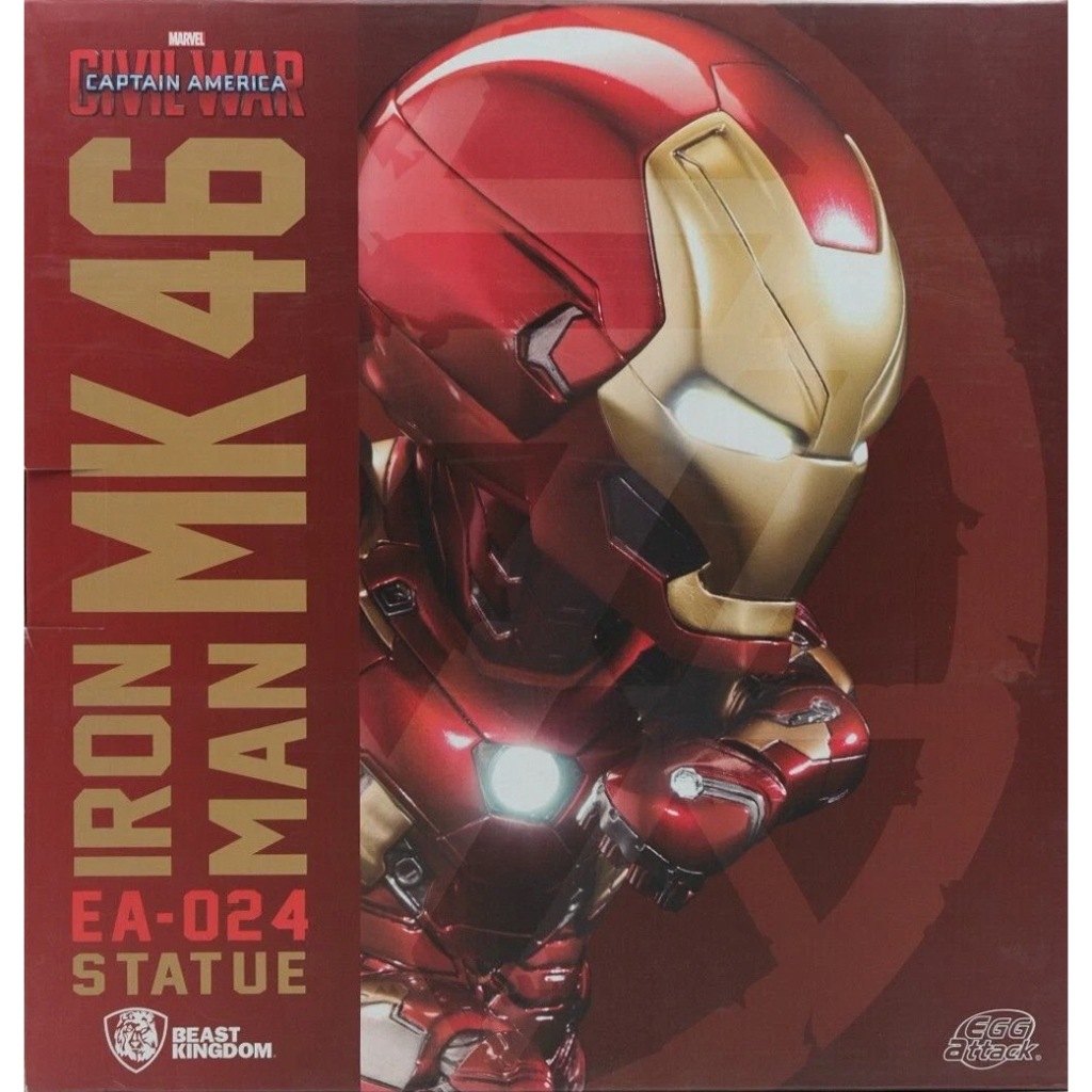 Beast Kingdom Egg Attack Statue EA 024 Statue - Iron-Man Mark 46