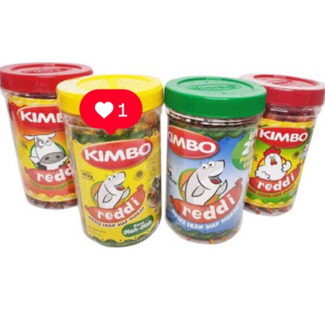 kimbo reddi sosis toples - kimbo sosis instan - kimbo sosis