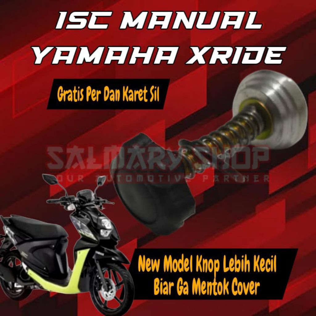 ISC MANUAL KHUSUS YAMAHA XRIDE PENGATUR LANGSAM MANUAL MOTOR INJEKSI